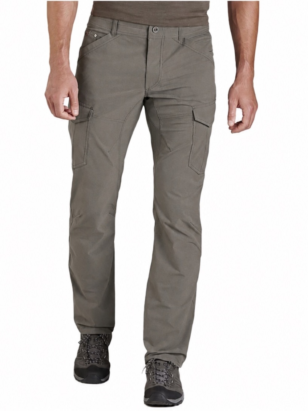 Kuhl Men's Silencr Cargo Pants Dark Khaki, Size 34, Short Inseam 27”